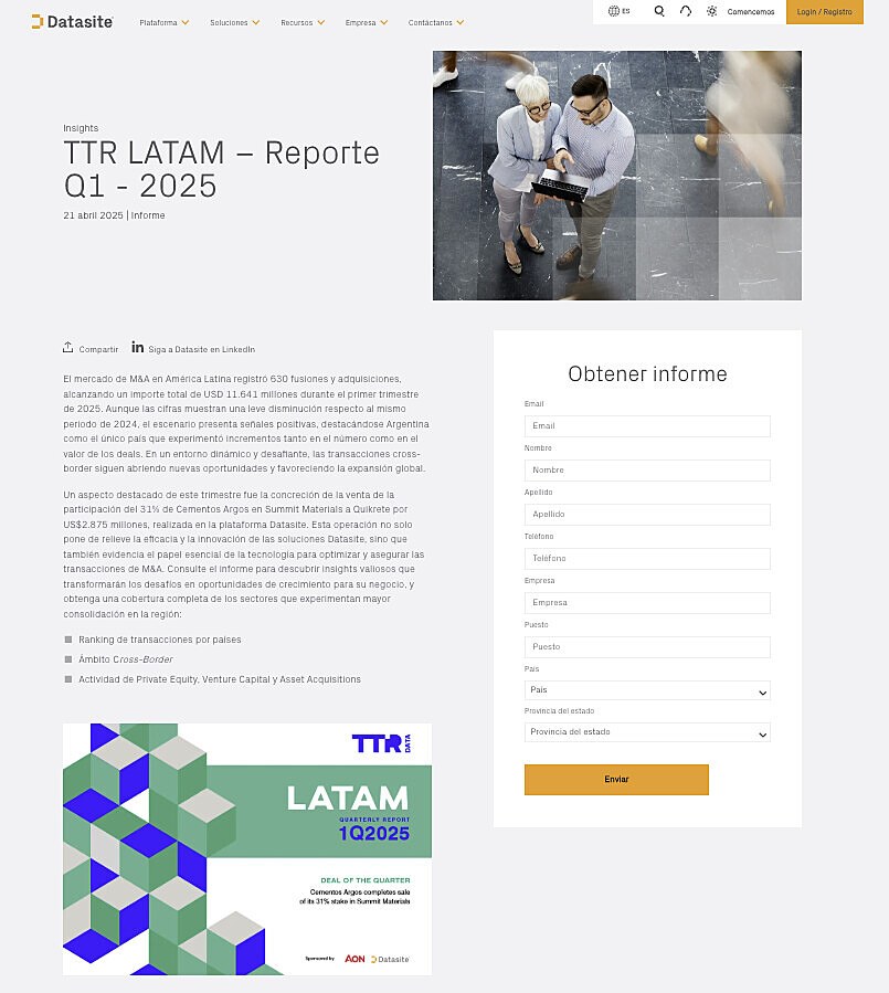 TTR LATAM  Reporte Q1 - 2025